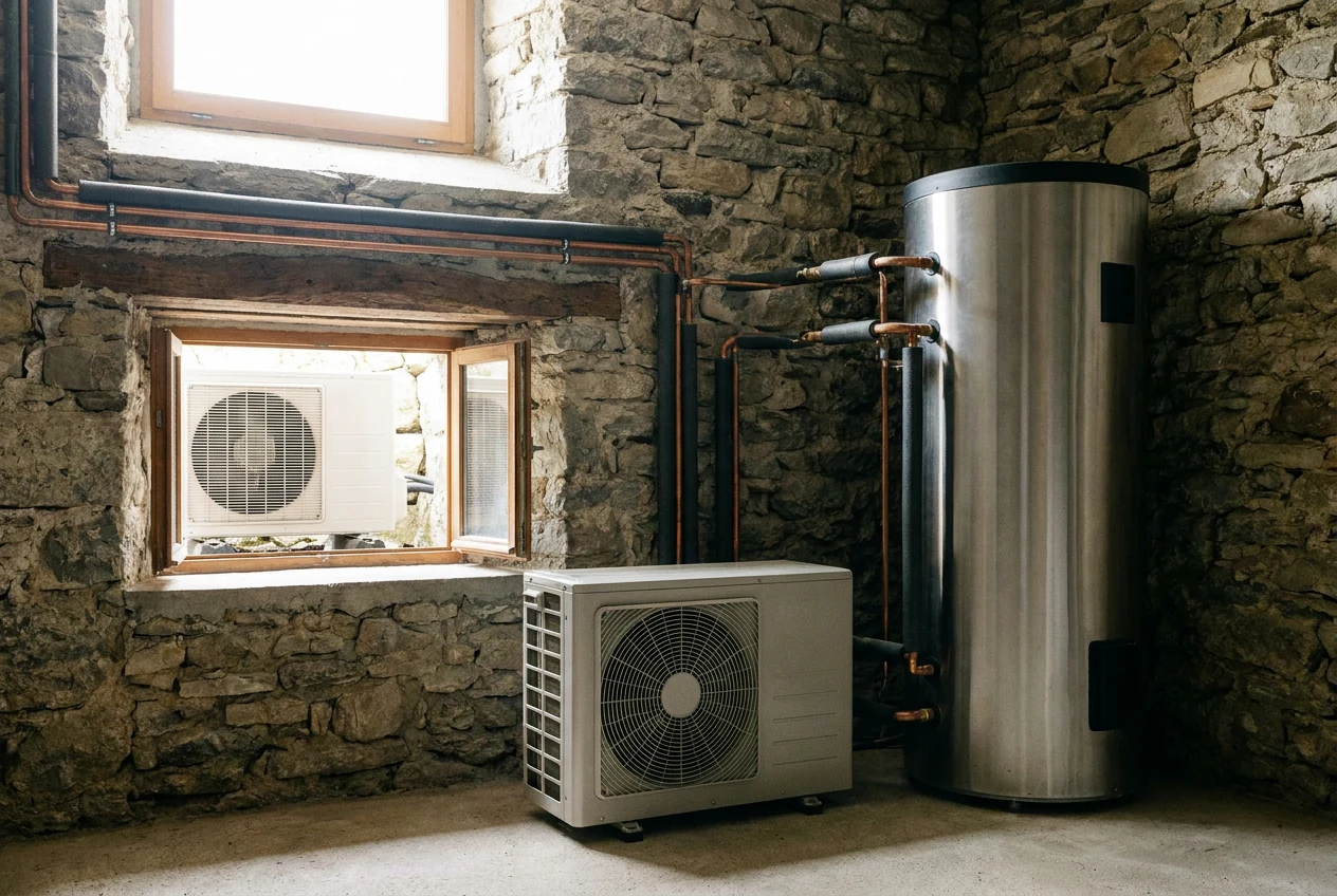 Chauffe-eau thermodynamique à Passy
